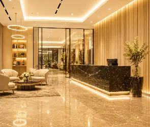 Interior fit-out execution