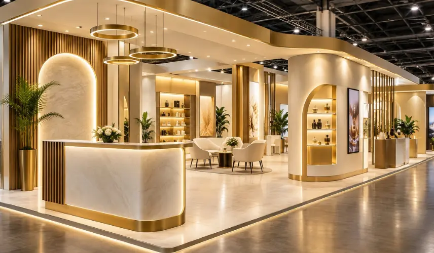 Luxury exhibition interior design in Trivandrum