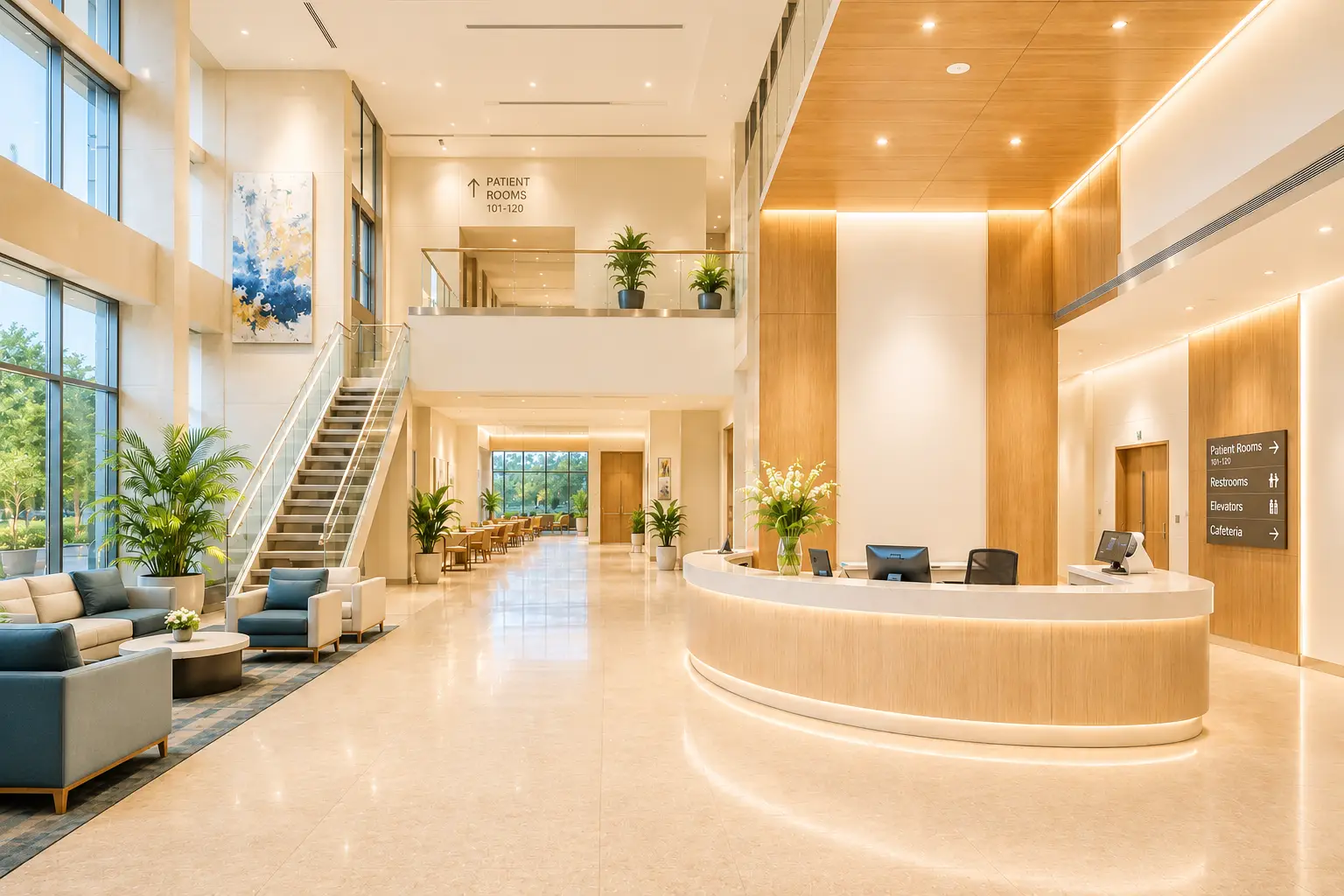 Modern Hospital Interior