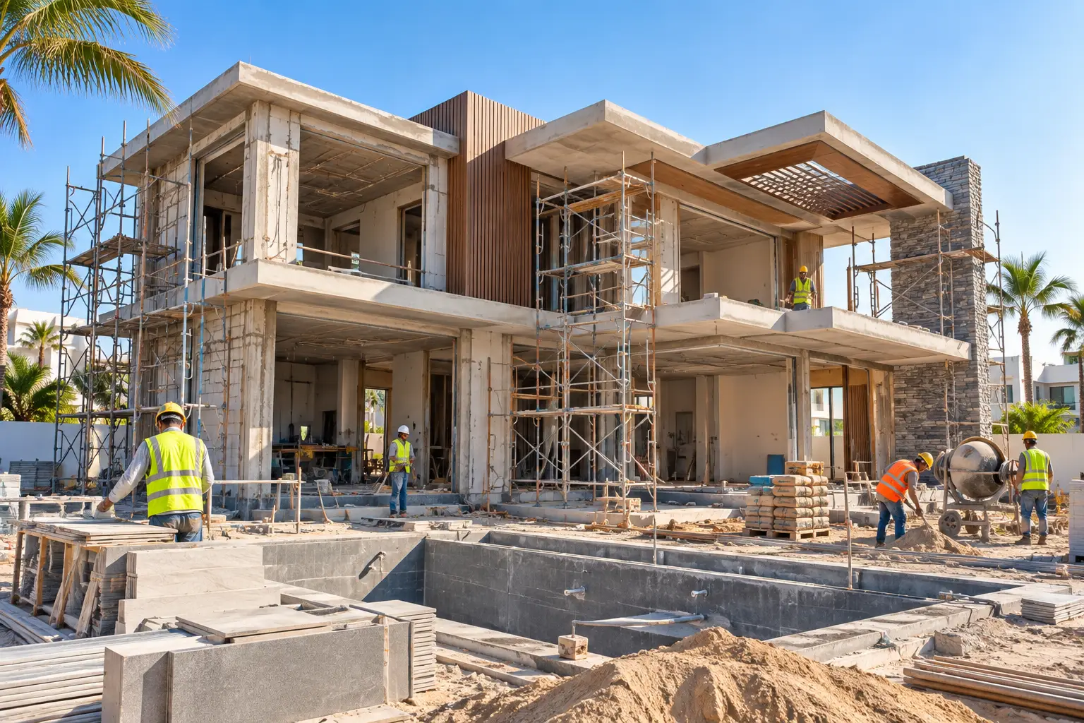 Strong home foundations and durable structural construction