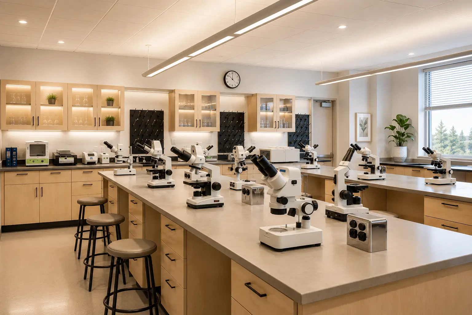 STEM Laboratory Interior